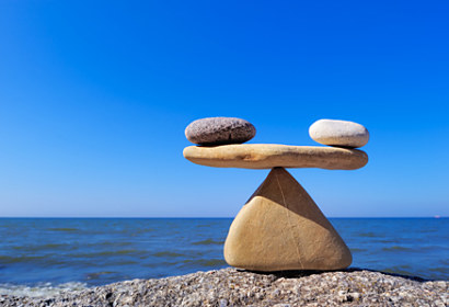 Fototapeta Zen Stones and Sea 24097